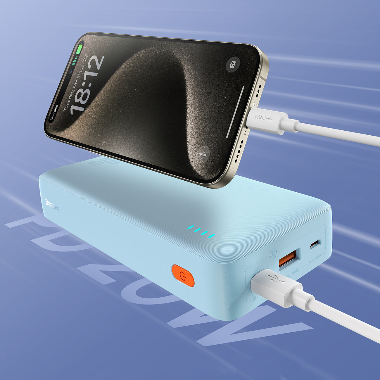 Power Banks – Powerbank 20000mAh Airpow 20W with USB-A - Carlat