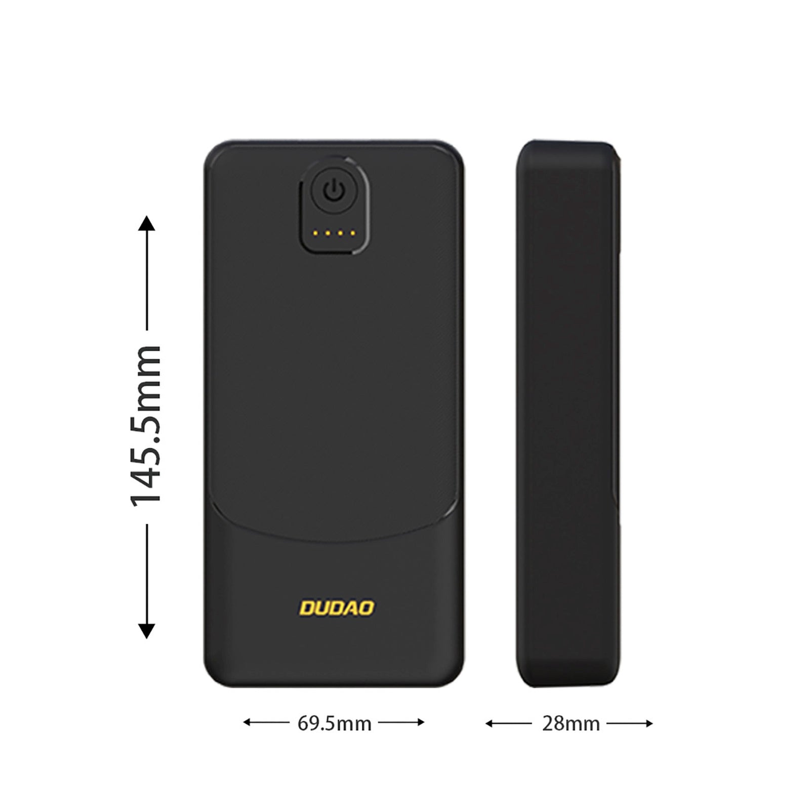 Power Banks – Powerbank 20000mAh USB-A K10Pro 2.4A - black - Carlat