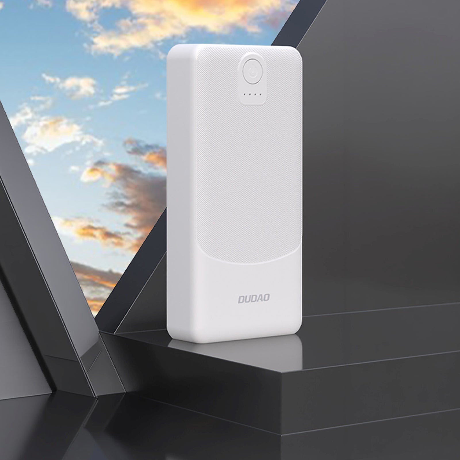 Power Banks – Powerbank 20000mAh USB-A K10Pro 2.4A - white - Carlat