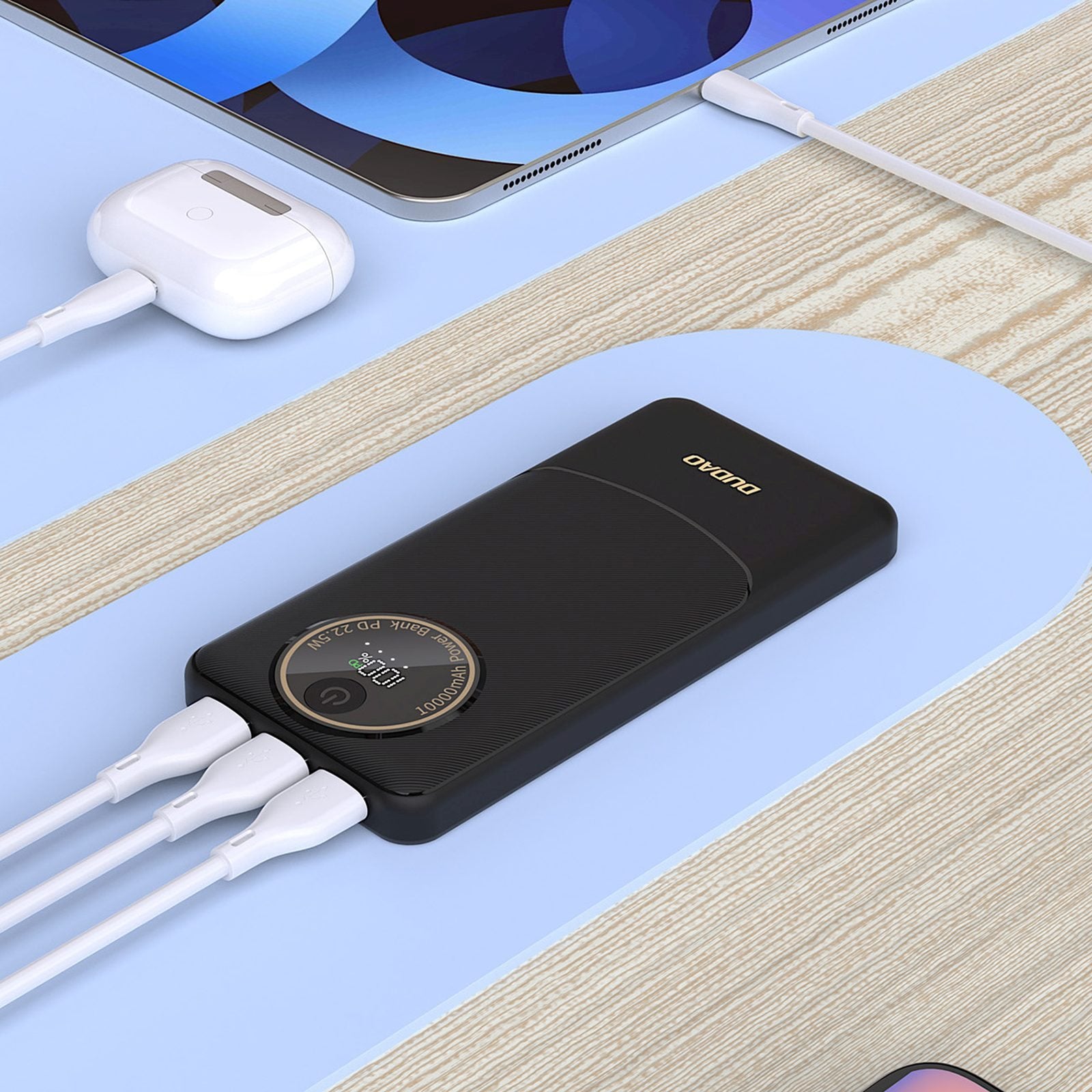 Power Banks – Powerbank 20000mAh USB-A USB-C K12Pro 22.5W PD - Carlat
