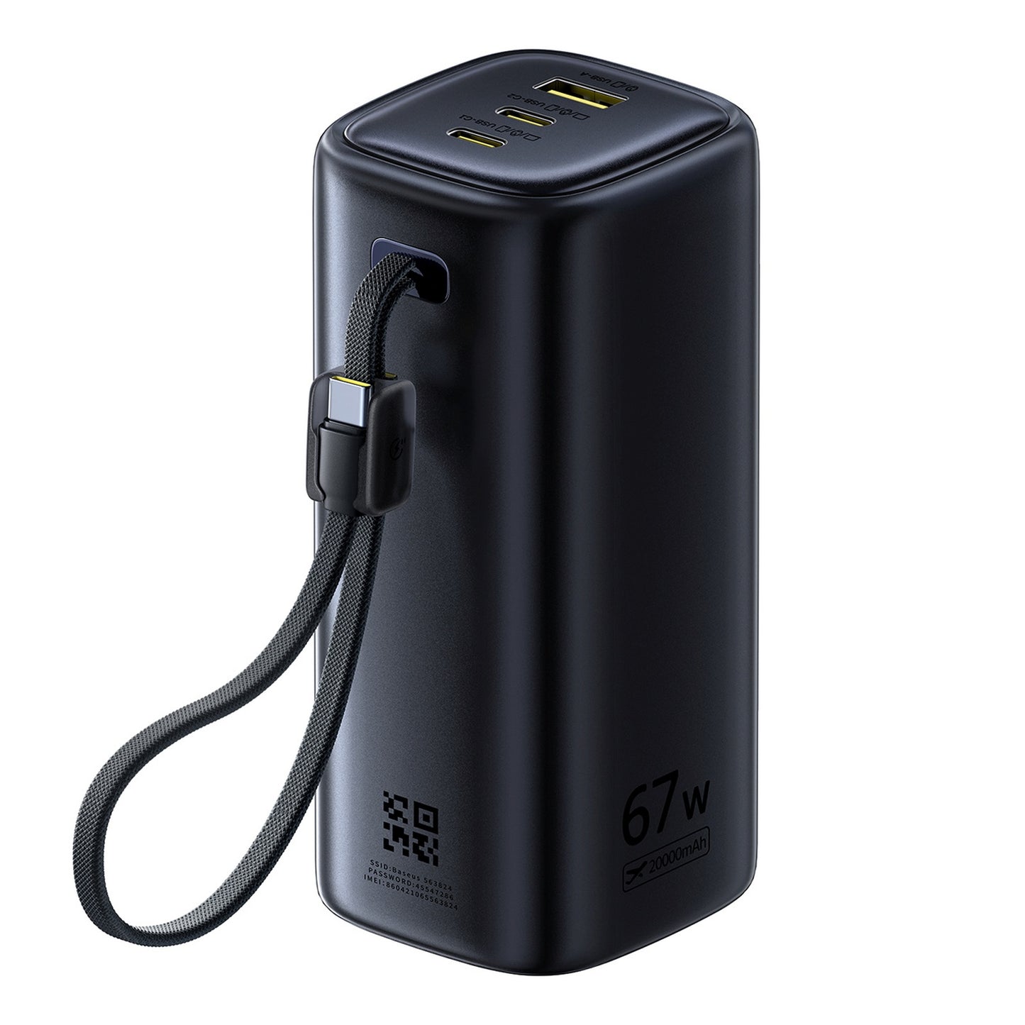 Power Banks – Powerbank 20000mAh USB-A USB-C with Wi-Fi function - Carlat