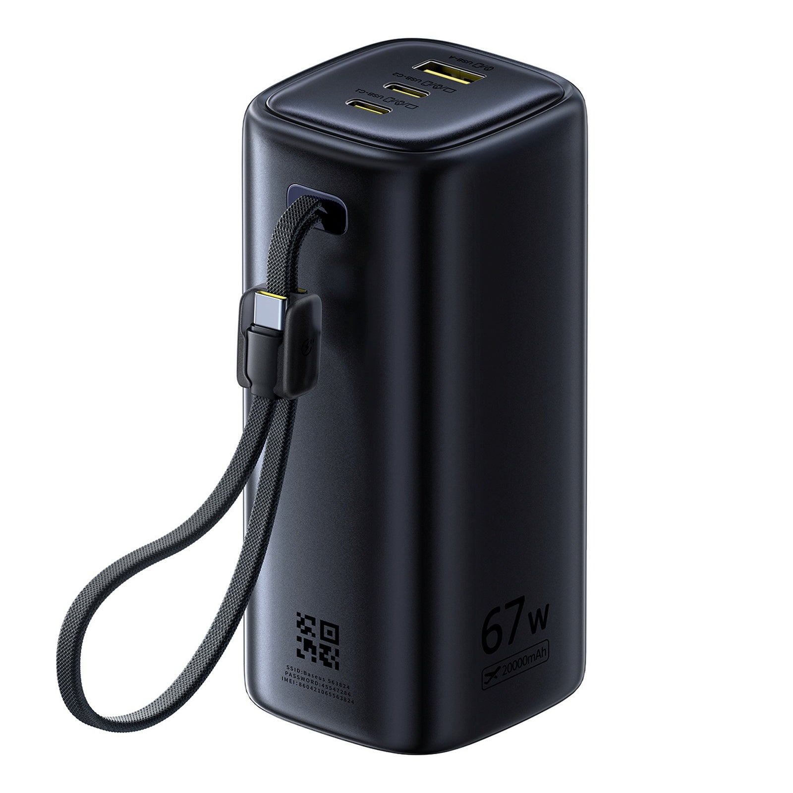 Power Banks – Powerbank 20000mAh USB-A USB-C with Wi-Fi function - Carlat