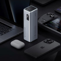 Power Banks – Powerbank 20000mAh USB-C USB-A 100W - gray - Carlat