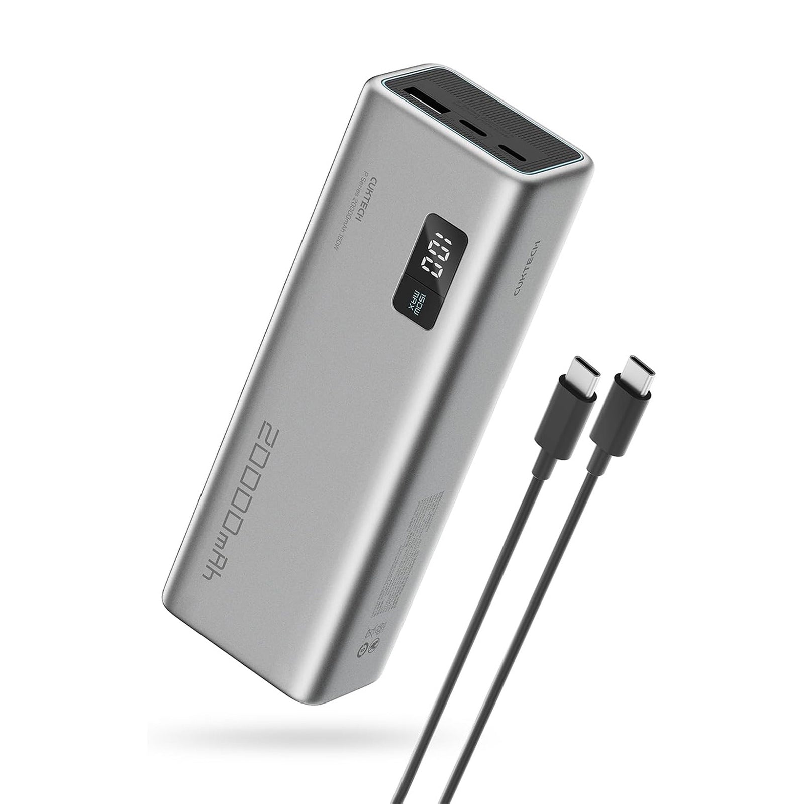 Power Banks – Powerbank 20000mAh USB-C USB-A 210W - gray - Carlat