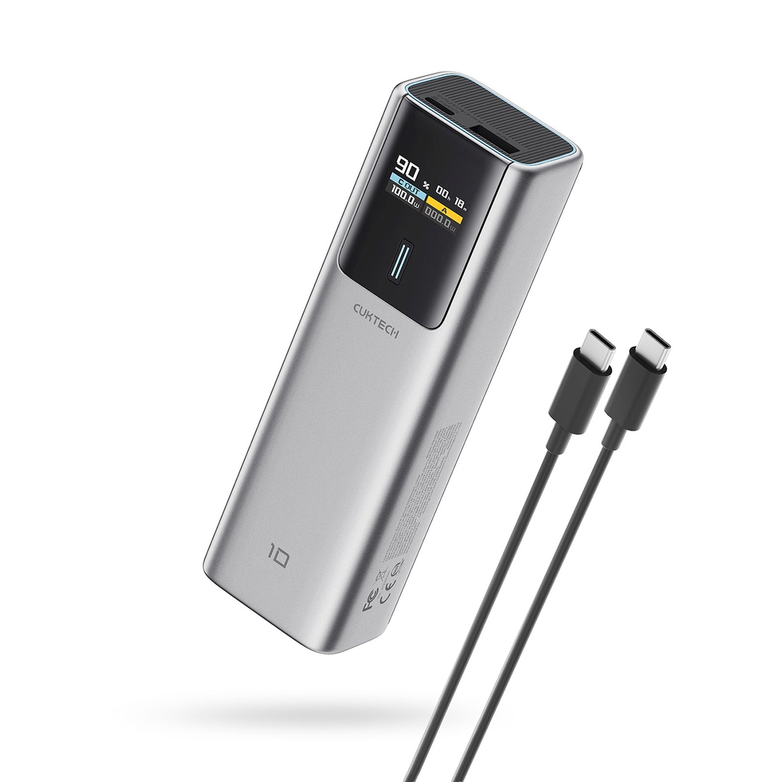 Power Banks – Powerbank 20000mAh USB-C USB-A 210W - gray - Carlat
