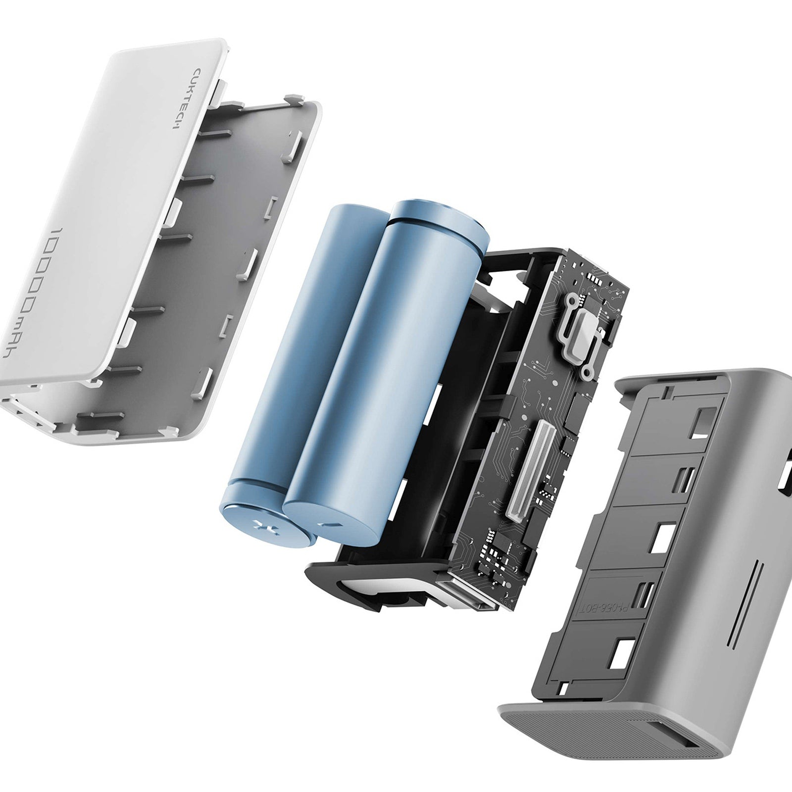 Power Banks – Powerbank 20000mAh USB-C USB-A 210W - gray - Carlat