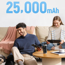 Power Banks – Powerbank 25000mAh USB-C USB-A 210W - black - Carlat