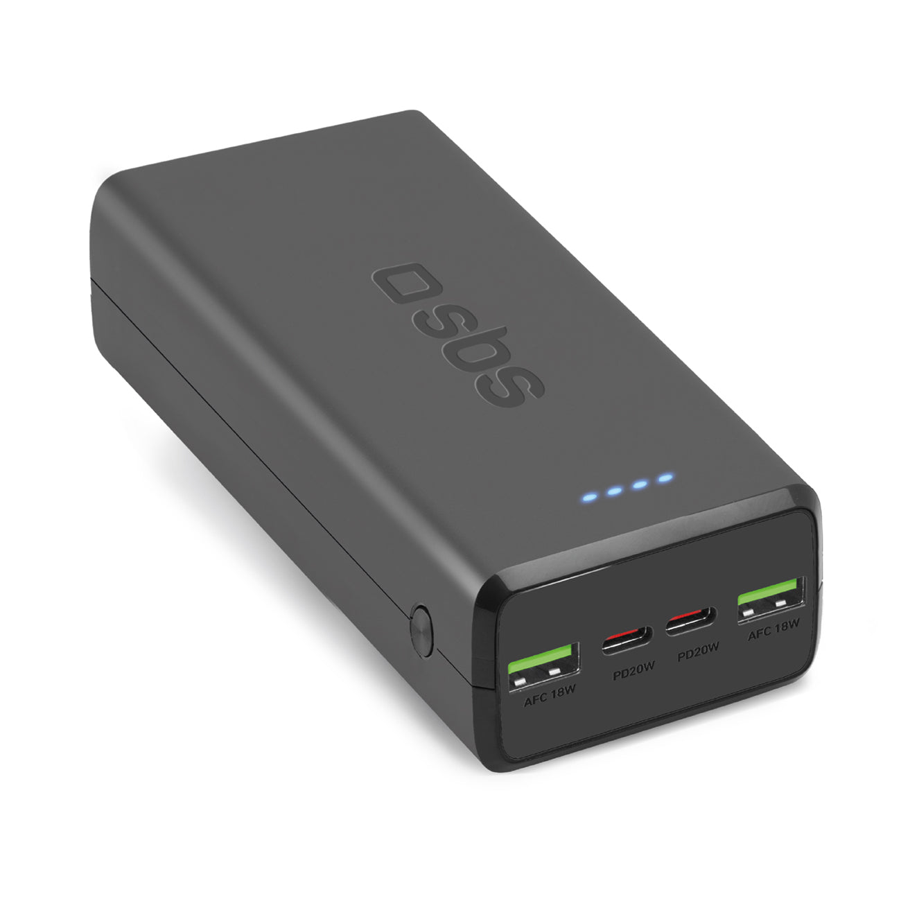 Power Banks – Powerbank 30000 mAh USB-C USB-A - black - Carlat