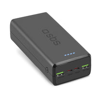Power Banks – Powerbank 30000 mAh USB-C USB-A - black - Carlat