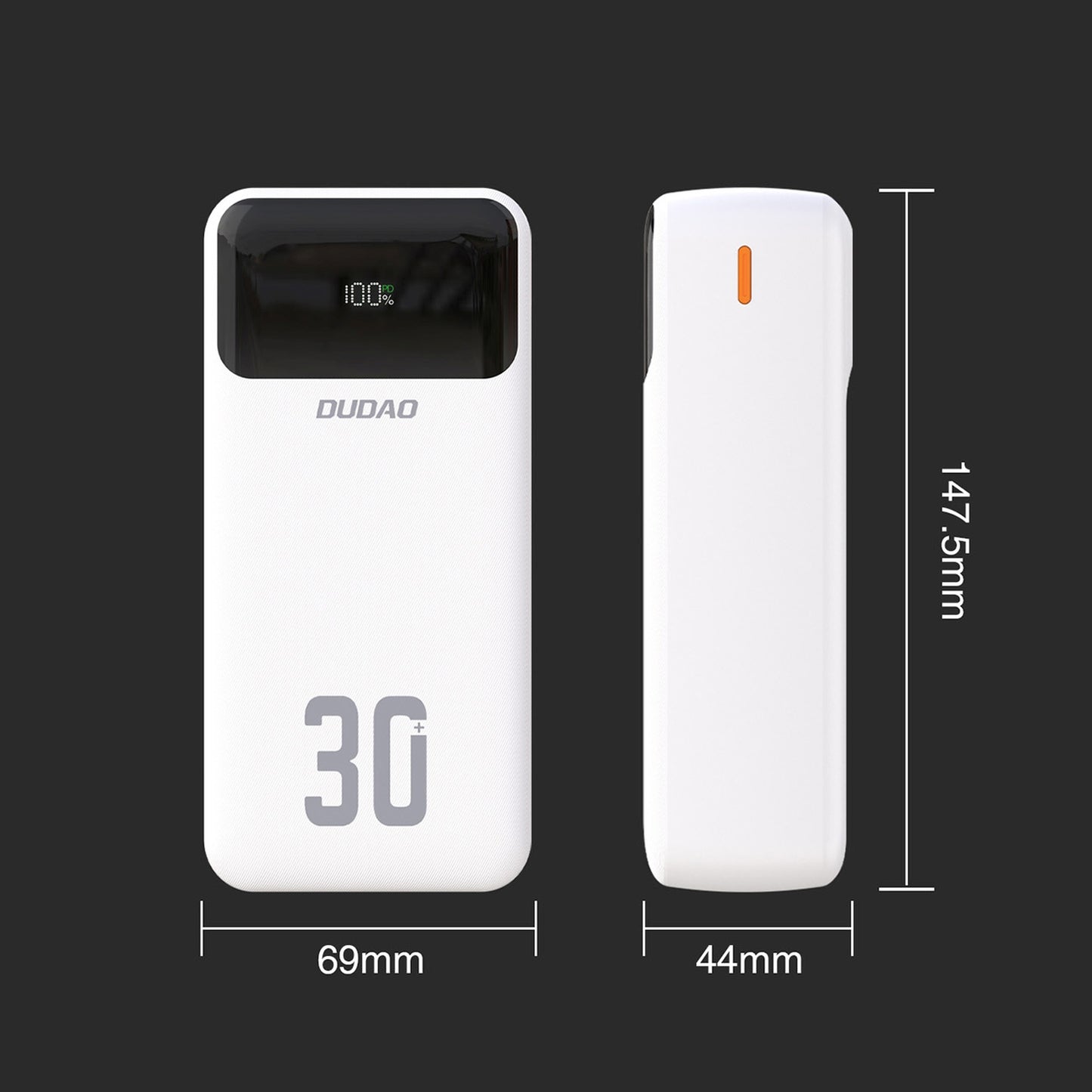 Power Banks – Powerbank 30000mAh USB-A USB-C K15Max PD 22.5W - Carlat