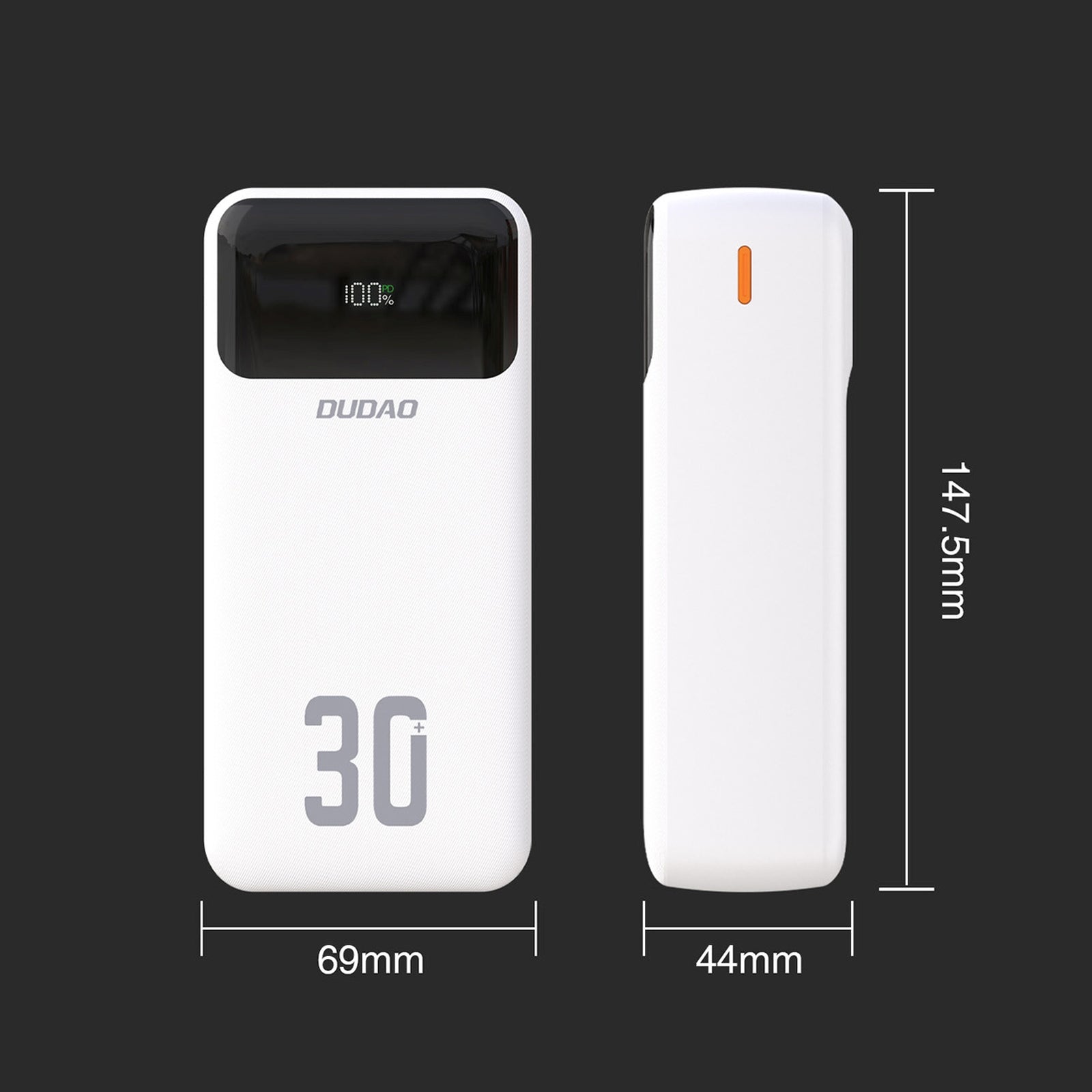 Power Banks – Powerbank 30000mAh USB-A USB-C K15Max PD 22.5W - Carlat