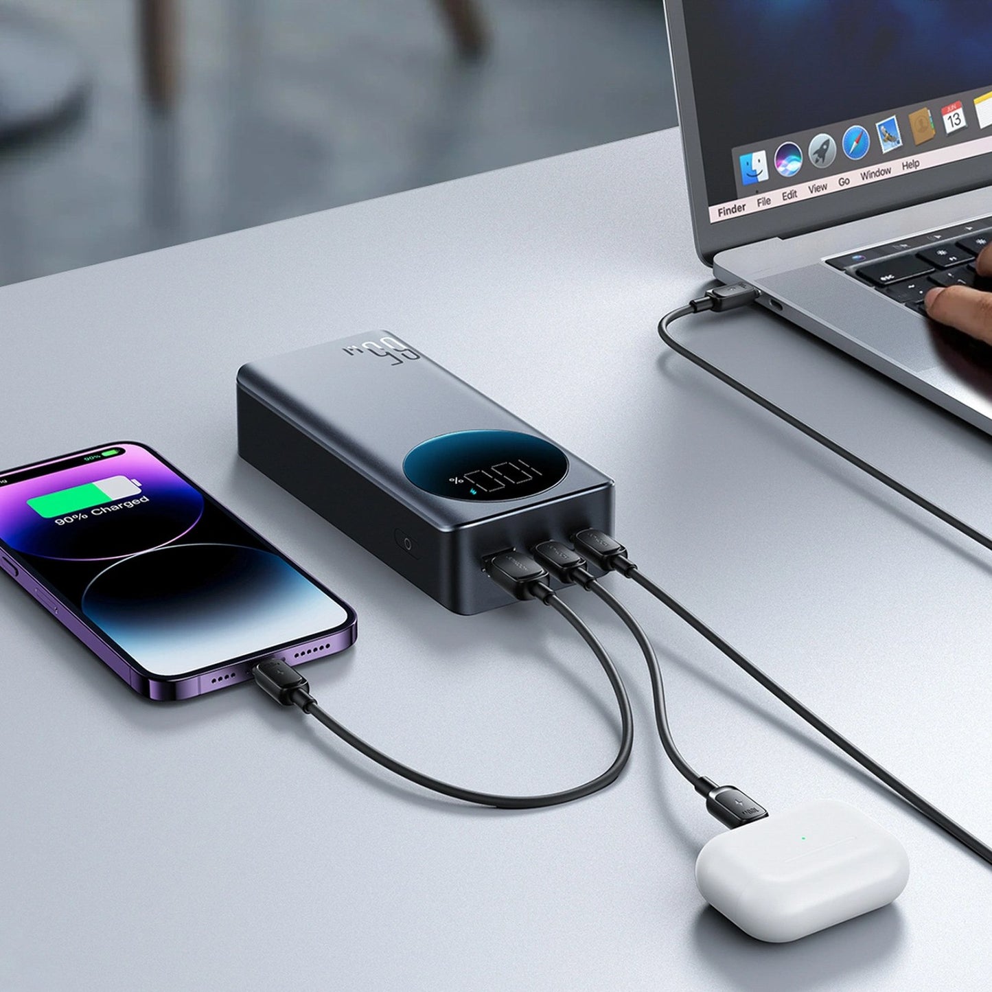 Power Banks – Powerbank 30000mAh USB-A USB-C with 65W display - Carlat