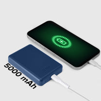 Power Banks – Powerbank 5000 mAh MagSafe - blue - Carlat