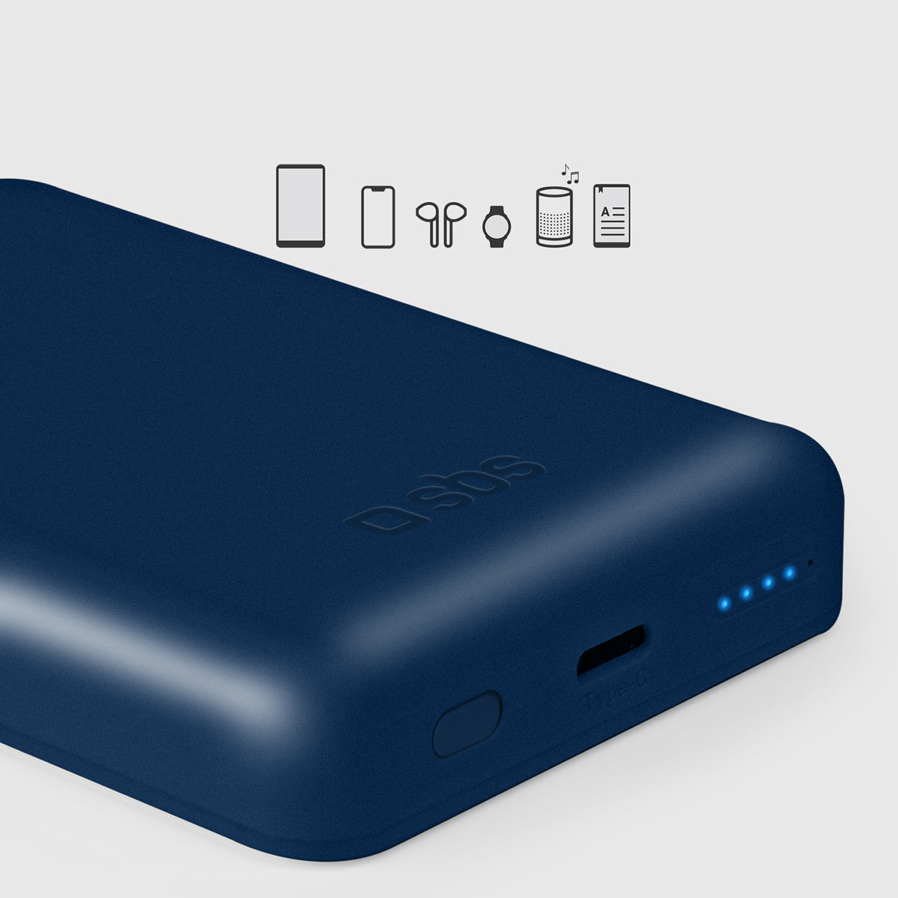 Power Banks – Powerbank 5000 mAh MagSafe - blue - Carlat