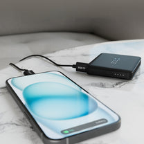Power Banks – Powerbank 5000 mAh USB-C NanoTube - black - Carlat