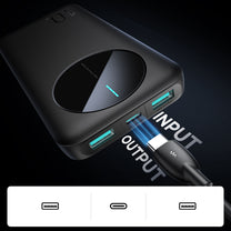 Power Banks – Powerbank JR-PBF12 10000mAh 2.4A 2x USB-A 1x - Carlat