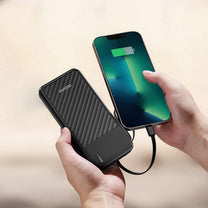 Power Banks – Powerbank K11 10000mAh with built-in cables - Carlat