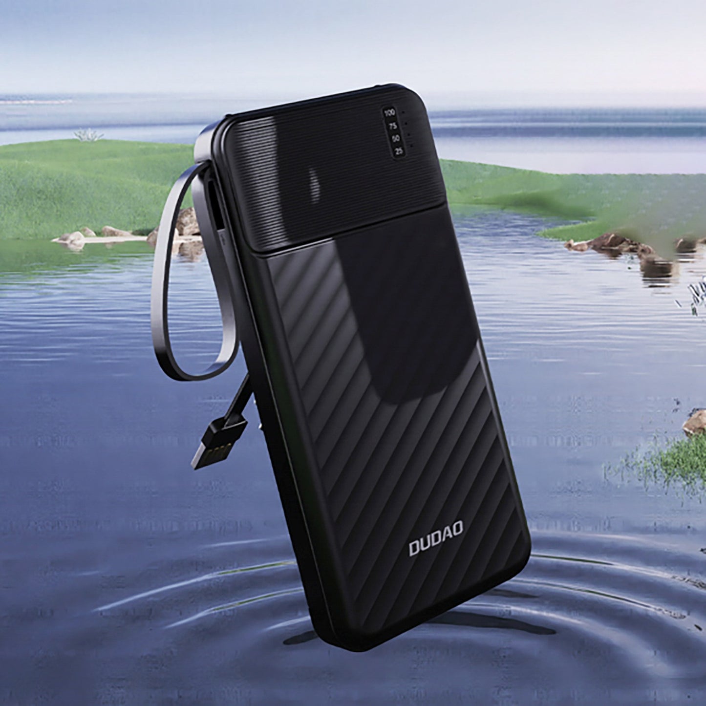 Power Banks – Powerbank K11 10000mAh with built-in cables - Carlat