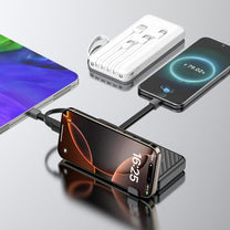 Power Banks – Powerbank K11 10000mAh with built-in cables - Carlat
