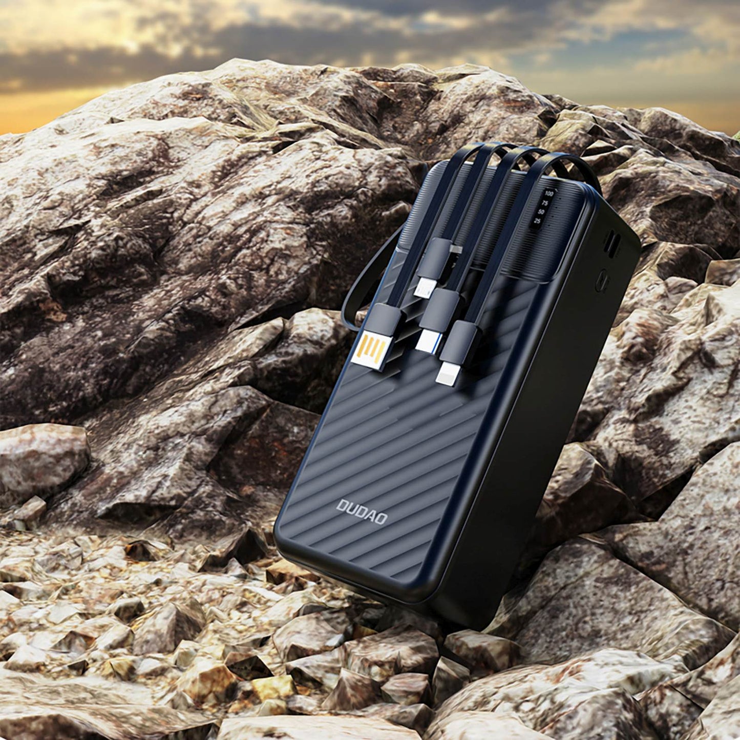 Power Banks – Powerbank K11 Max 30000mAh with built-in cables - Carlat
