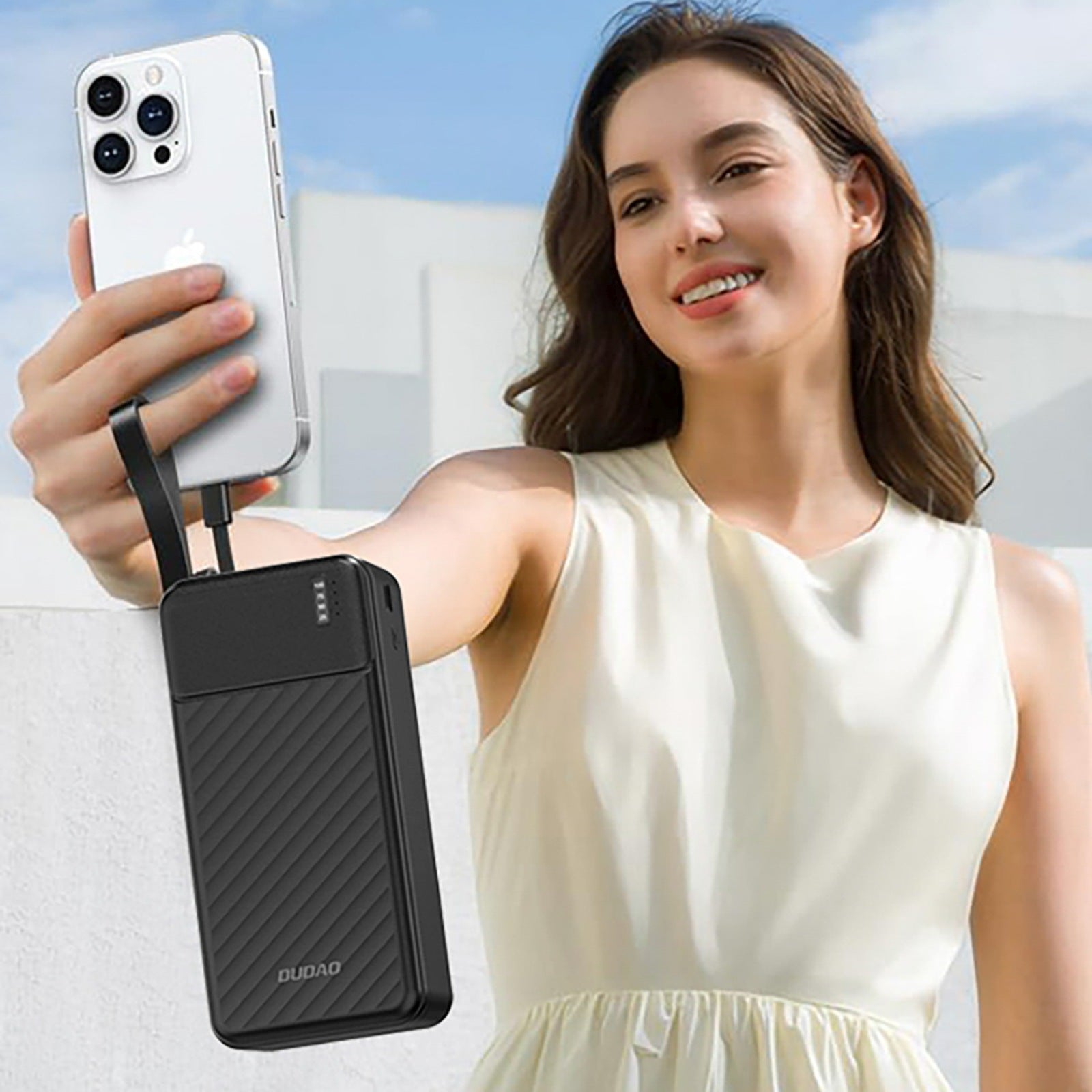 Power Banks – Powerbank K11 Max 30000mAh with built-in cables - Carlat