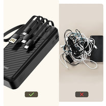 Power Banks – Powerbank K11 Pro 20000mAh with built-in cables - Carlat