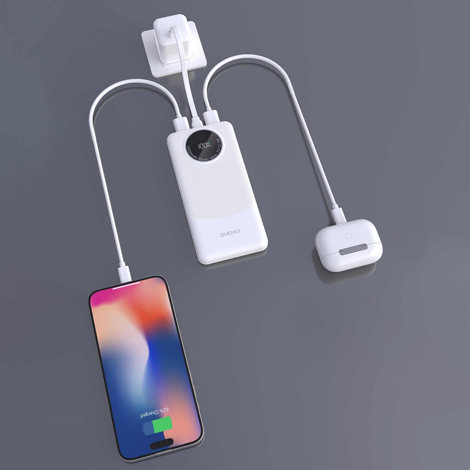Power Banks – Powerbank K12 10000mAh USB-A USB-C PD 22.5W - Carlat