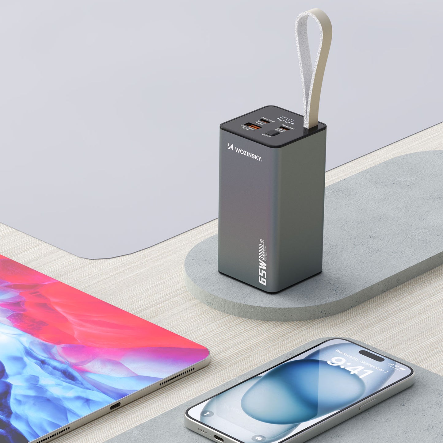 Power Banks – Powerbank K65+ 65W 30000mAh 2x USB-C 1x - Carlat