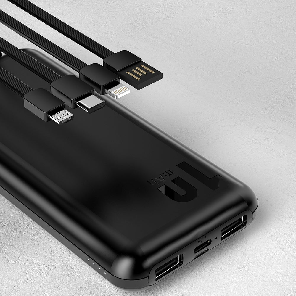 Power Banks – Powerbank K6Pro 10000mAh universal with USB-C microUSB - Carlat