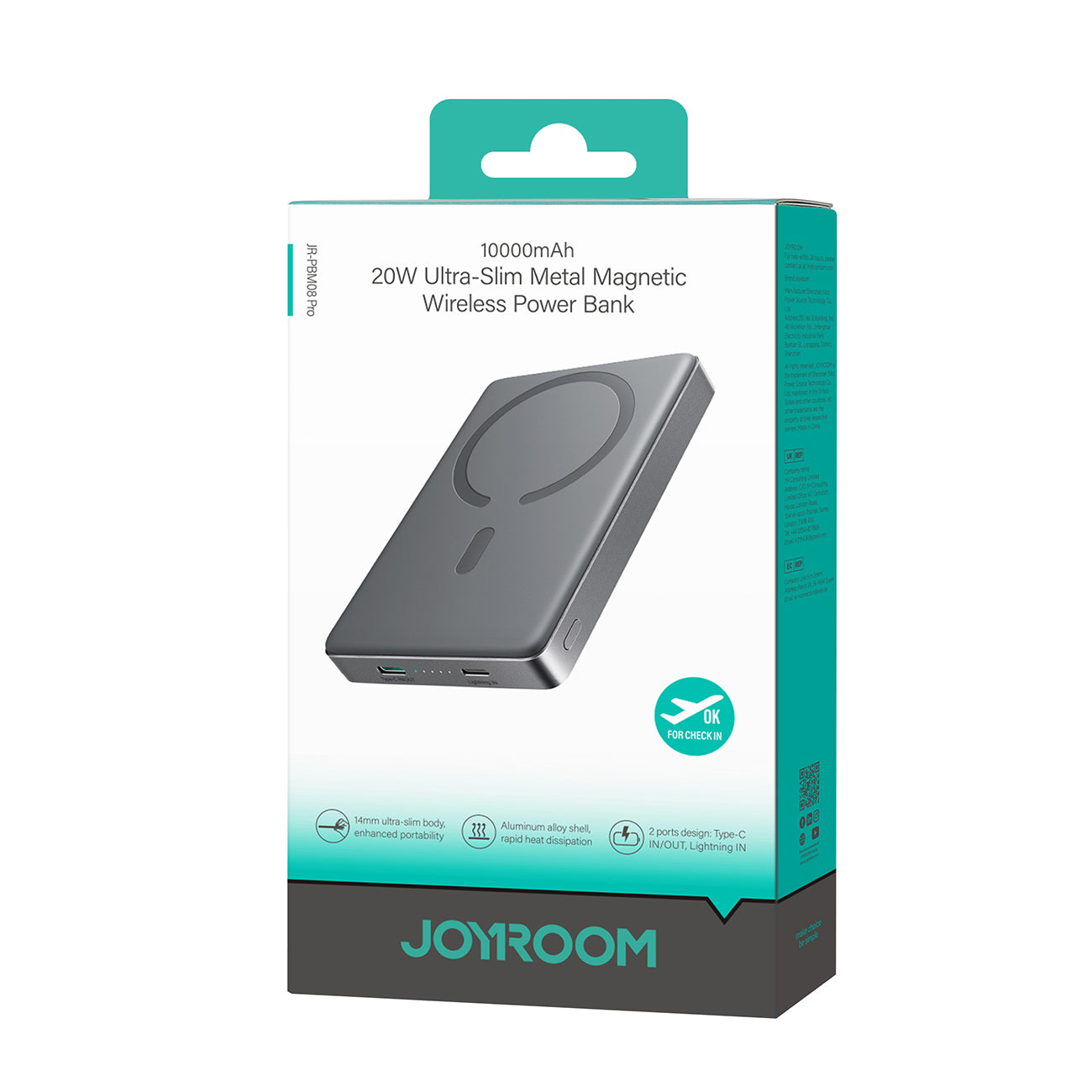 Power Banks – Powerbank Pro 10000mAh ultra-thin magnetic PD 20W - Carlat