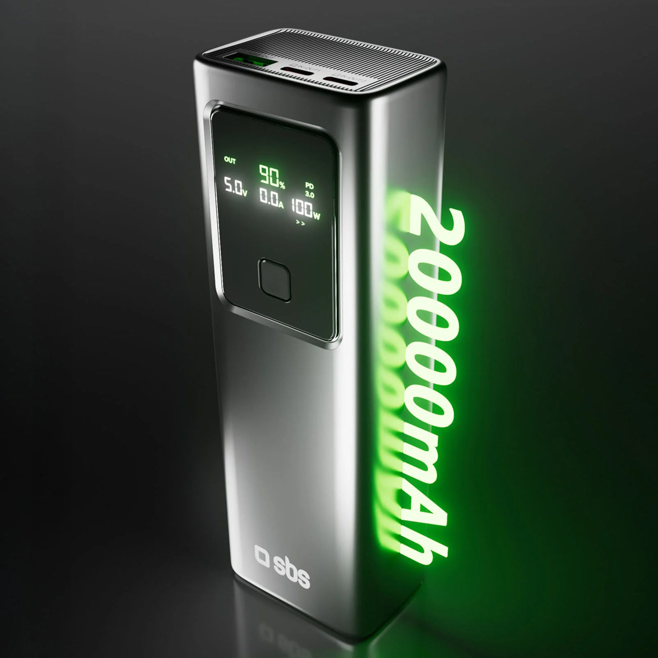 Power Banks – Powerbank with 20000mAh PD 100W LCD display - Carlat