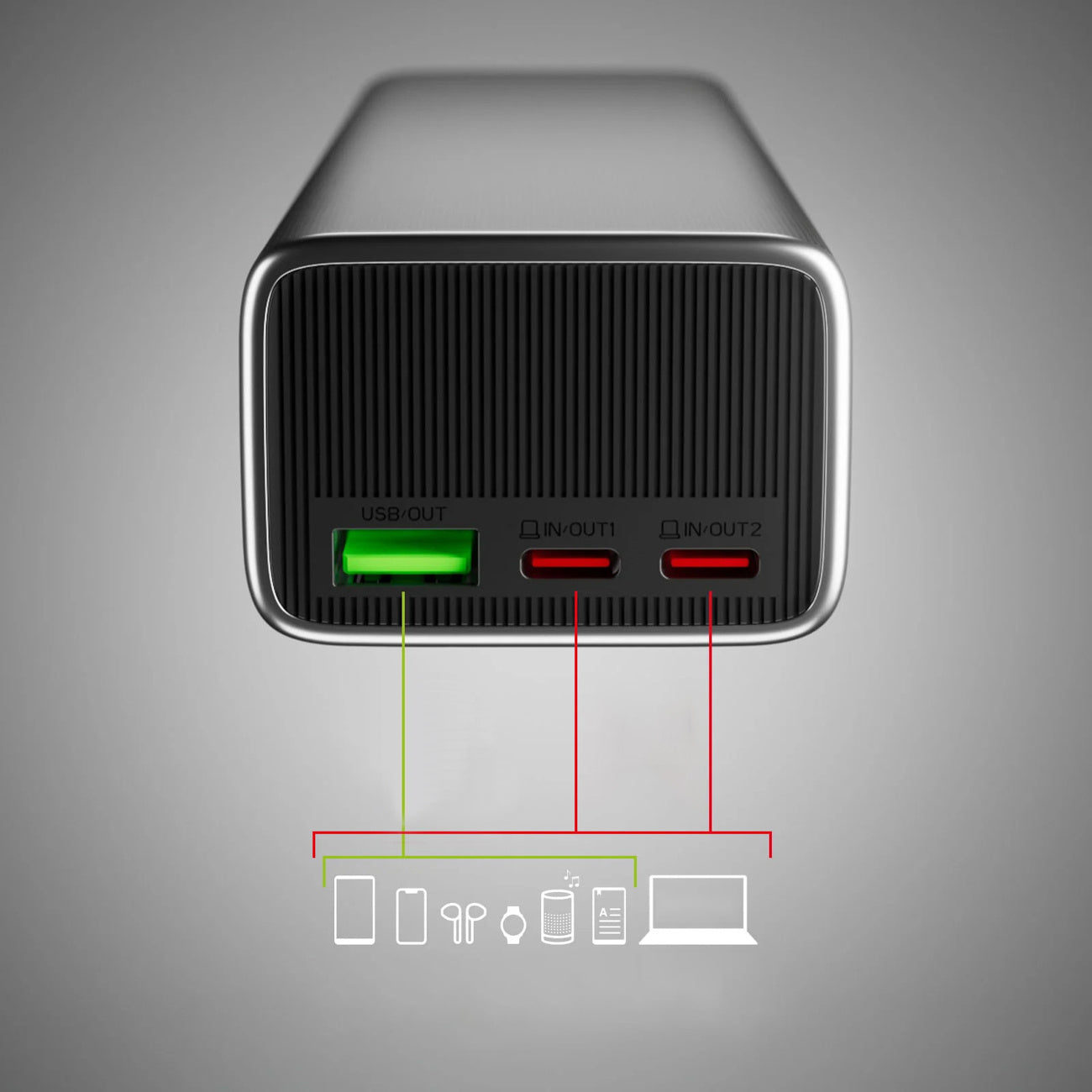 Power Banks – Powerbank with 20000mAh PD 100W LCD display - Carlat