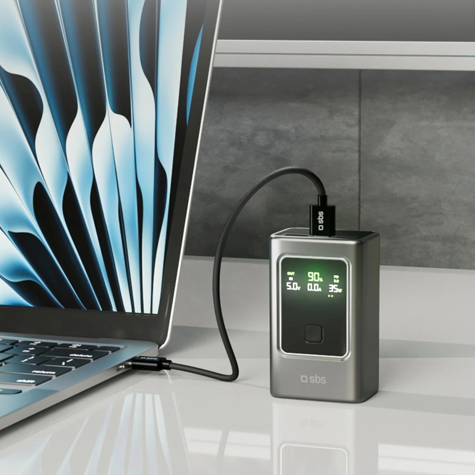 Power Banks – Powerbank with 20000mAh PD 100W LCD display - Carlat