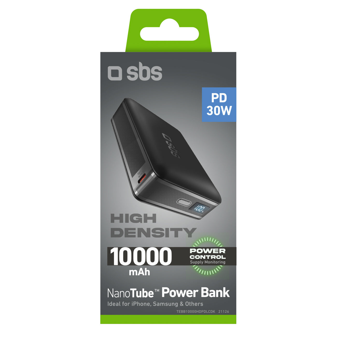 Power Banks – Powerbank with LCD display 5000mAh USB-C 10W - Carlat