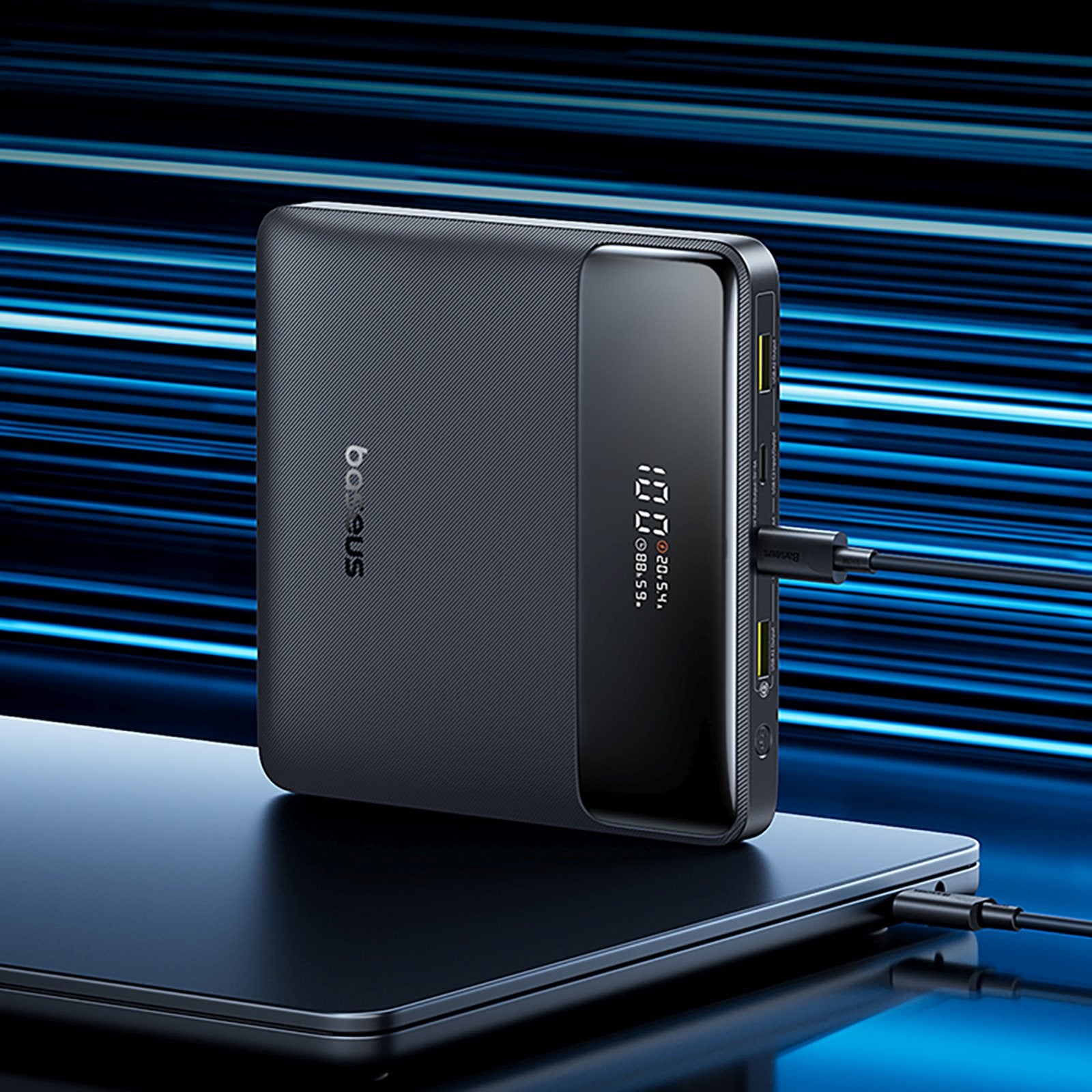 Power Banks – Powerbank with display Blade H1 20000mAh USB-A - Carlat