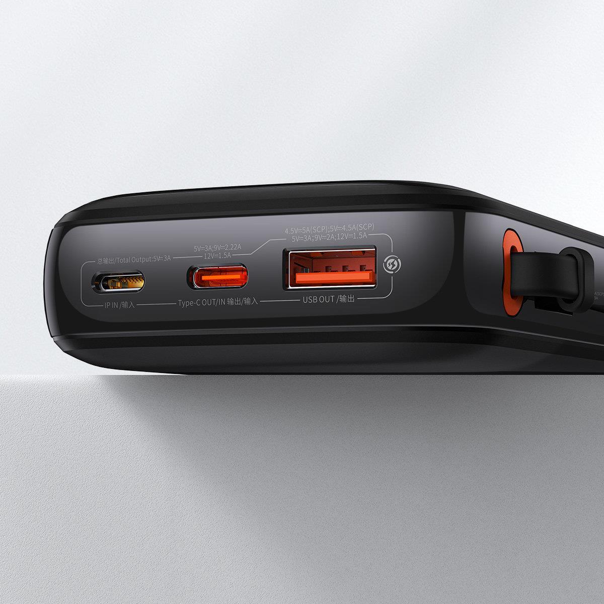 Power Banks – Powerbank with fast charging 10000mAh 22.5W QC-PD-SCP-FCP - Carlat