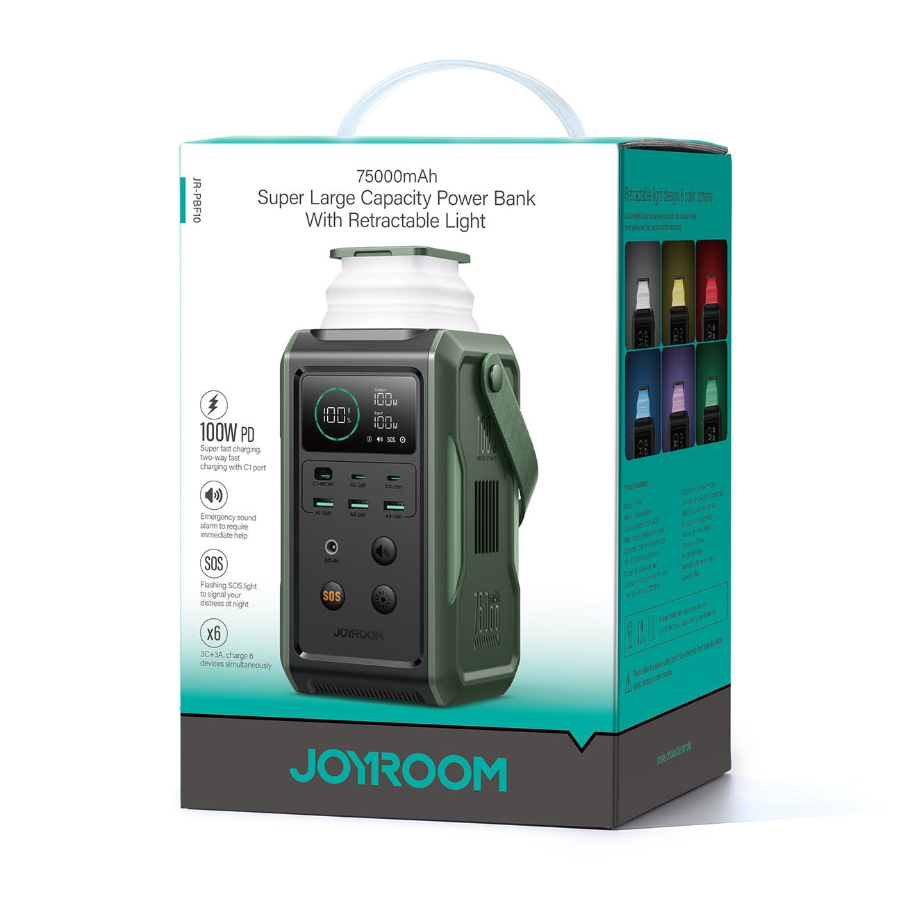 Power Banks – Tourist powerbank 75000mAh 100W USB-C USB-A SOS - Carlat