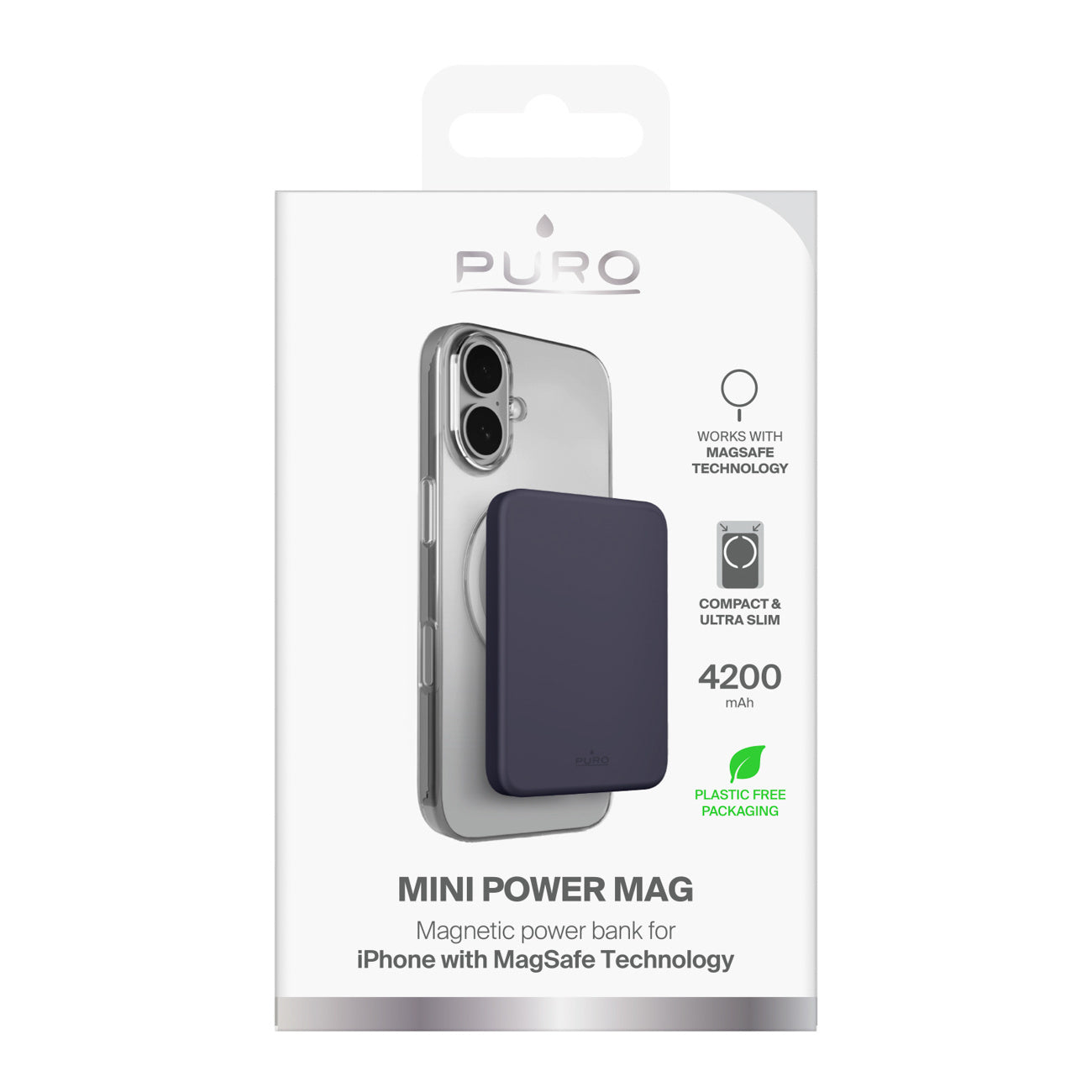 Power Banks – Ultra-thin magnetic powerbank 4200mAh USB-C MagSafe - Carlat