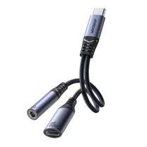 Power Connector Adapters – 2in1 Adapter charger + headphones USB-C - Carlat