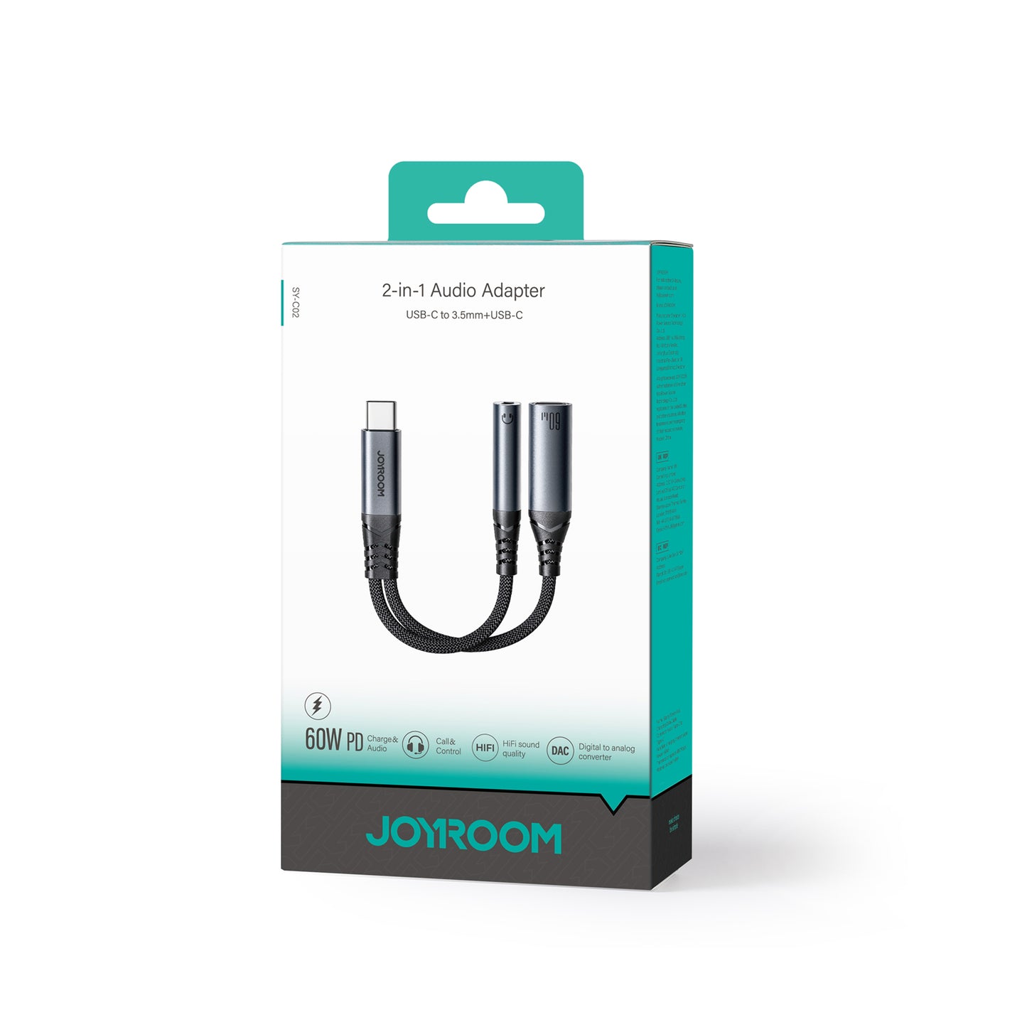 Power Connector Adapters – 2in1 Adapter charger + headphones USB-C - Carlat