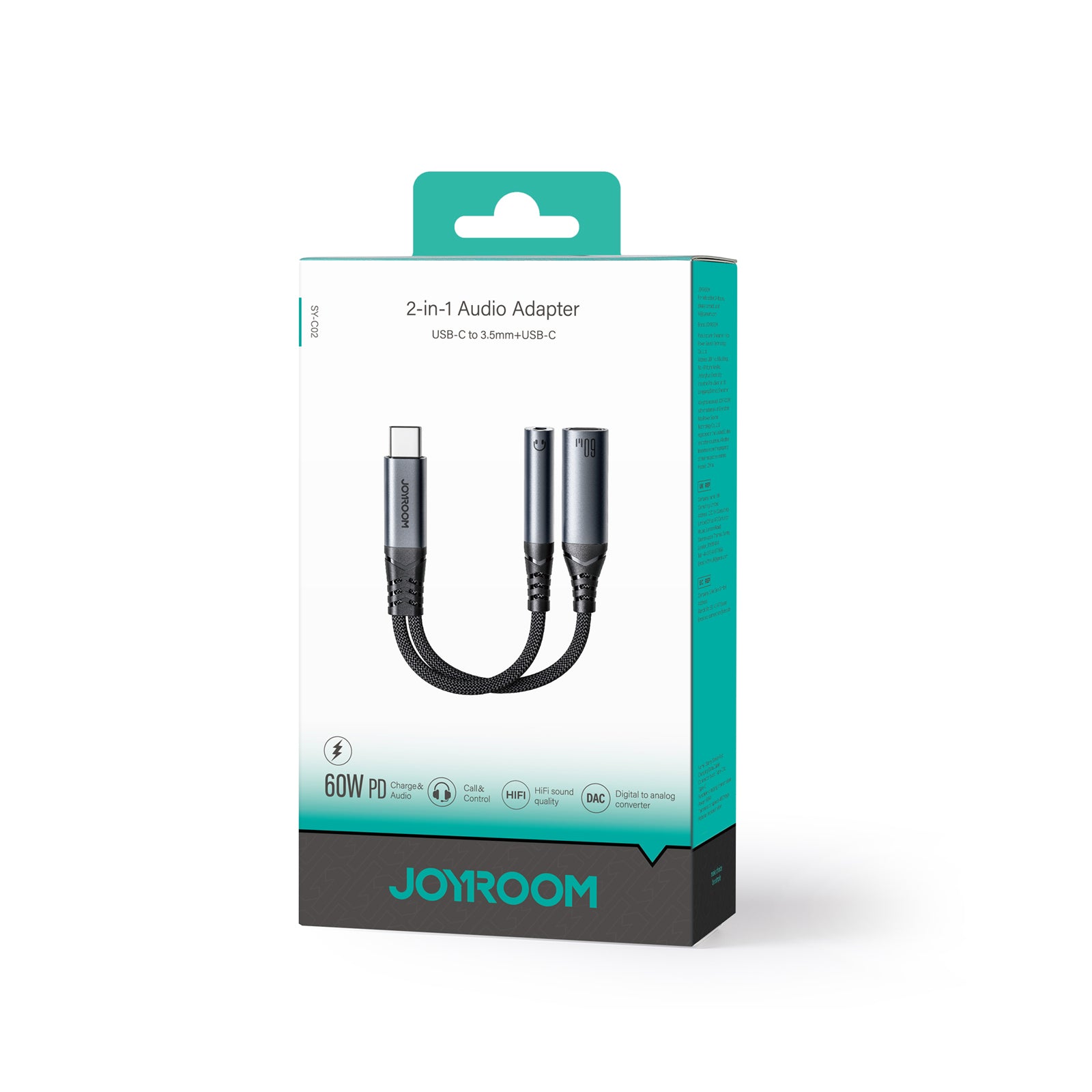 Power Connector Adapters – 2in1 Adapter charger + headphones USB-C - Carlat