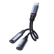 Power Connector Adapters – 2in1 Adapter, charger + headphones USB-C - Carlat