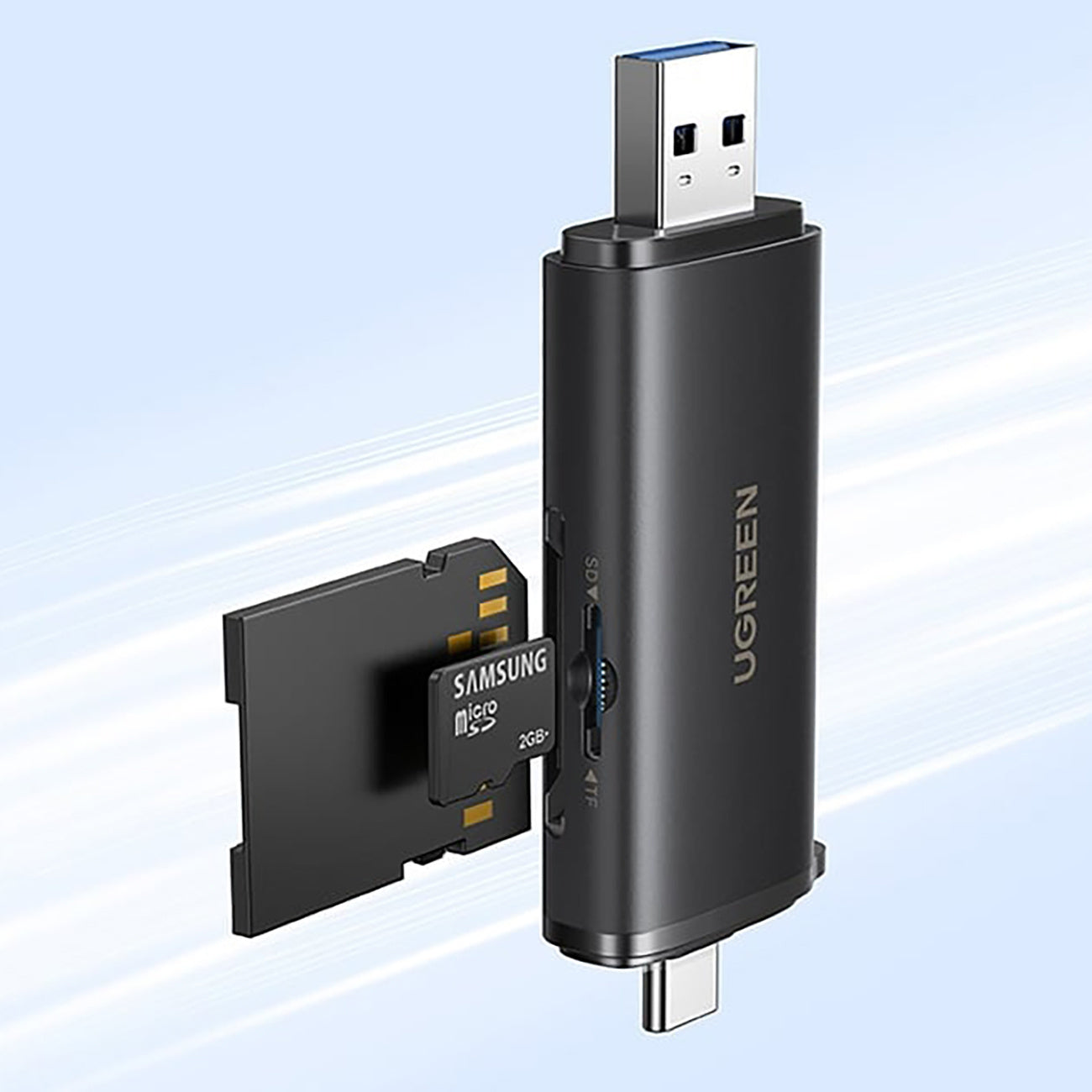 Power Connector Adapters – 2in1 SD microSD USB-C USB-A UHS-II - Carlat
