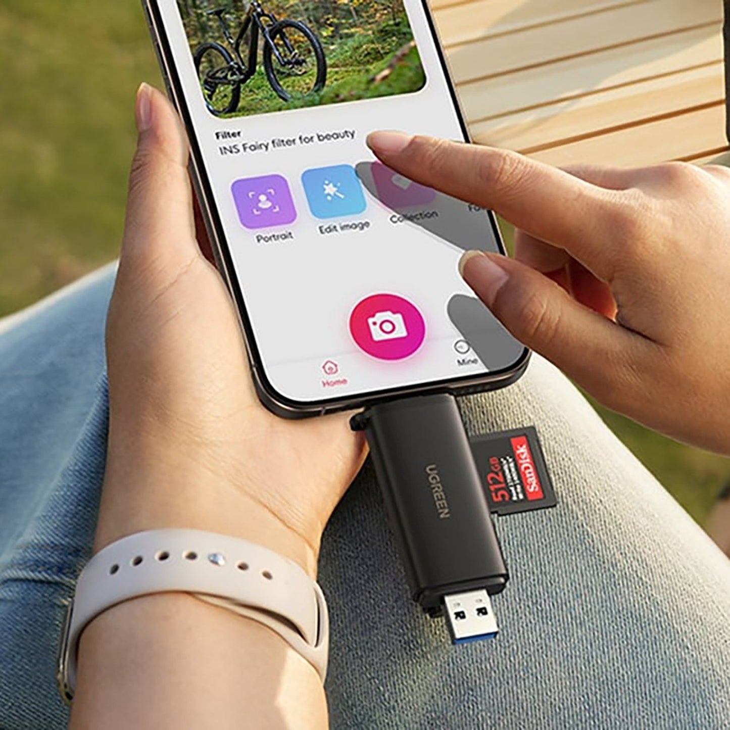 Power Connector Adapters – 2in1 SD microSD USB-C USB-A UHS-II - Carlat
