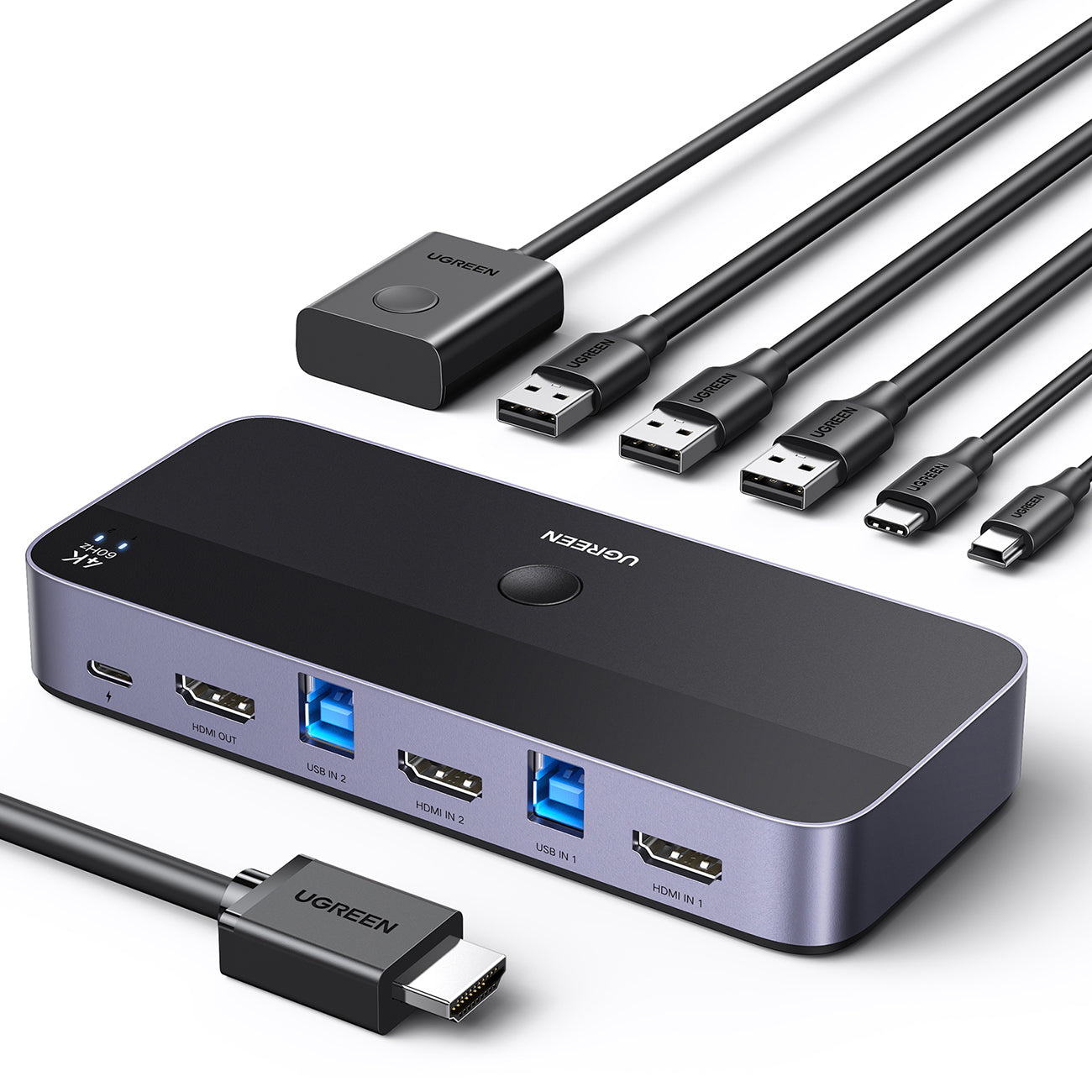 Power Connector Adapters – 2in1 Switch HDMI / USB-A / - Carlat