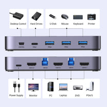Power Connector Adapters – 2in1 Switch HDMI / USB-A / - Carlat