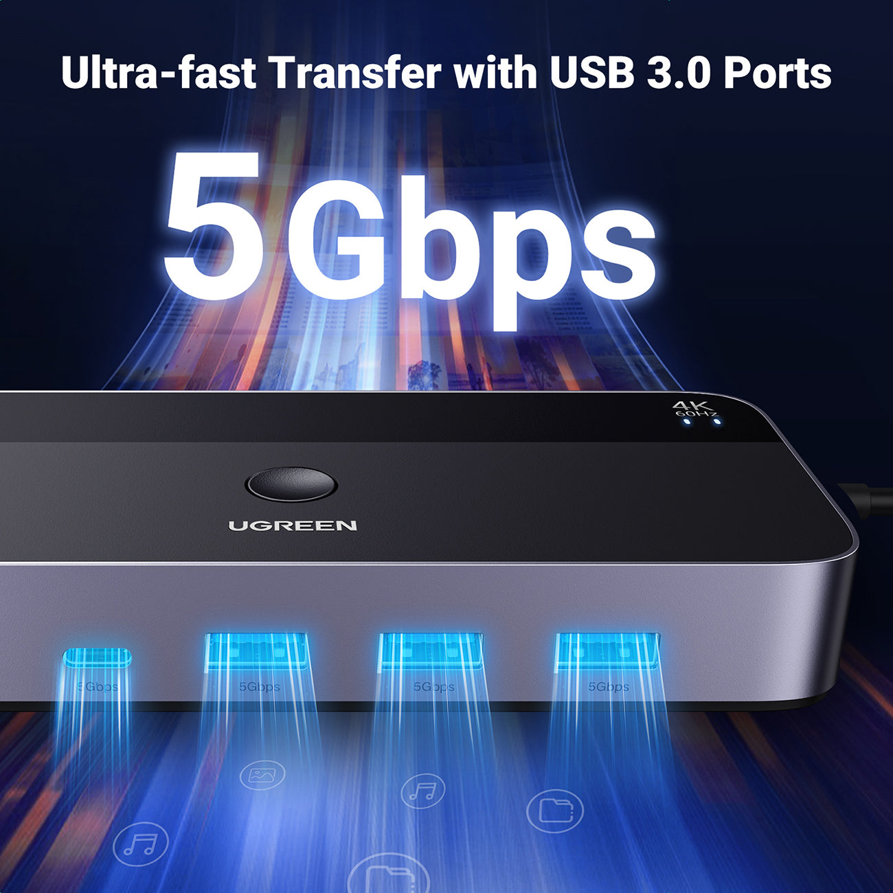 Power Connector Adapters – 2in1 Switch HDMI / USB-A / - Carlat