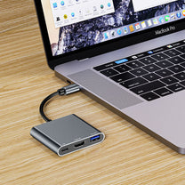 Power Connector Adapters – 3in1 HUB USB-C to USB-A splitter - Carlat