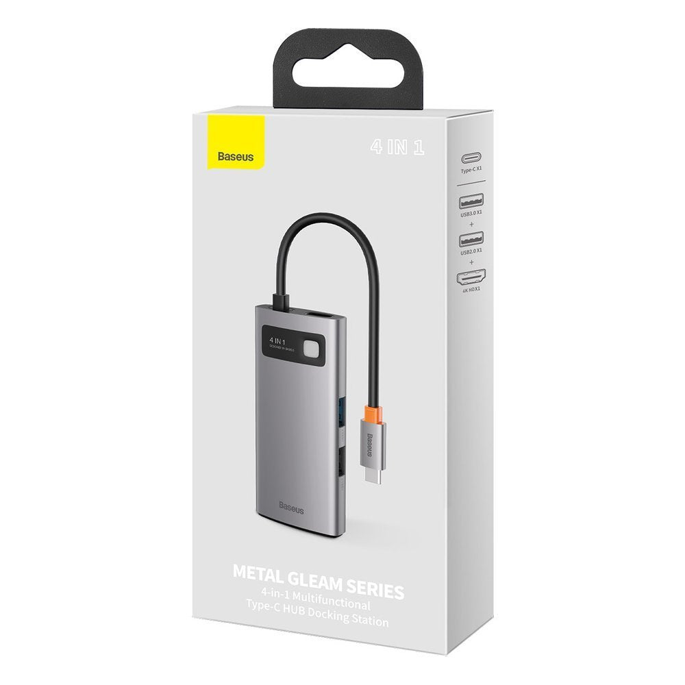 Power Connector Adapters – 4in1 Multifunctional HUB Metal Gleam USB-C - Carlat