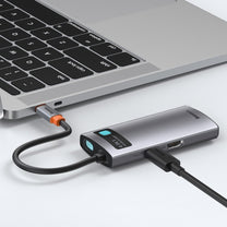 Power Connector Adapters – 4in1 Multifunctional HUB Metal Gleam USB-C - Carlat